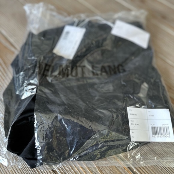 ‼️RARE‼️🎸Helmut Lang🎸🔥NWT🔥Fluid Jersey Maxi Skirt in Black— S - Picture 8 of 15